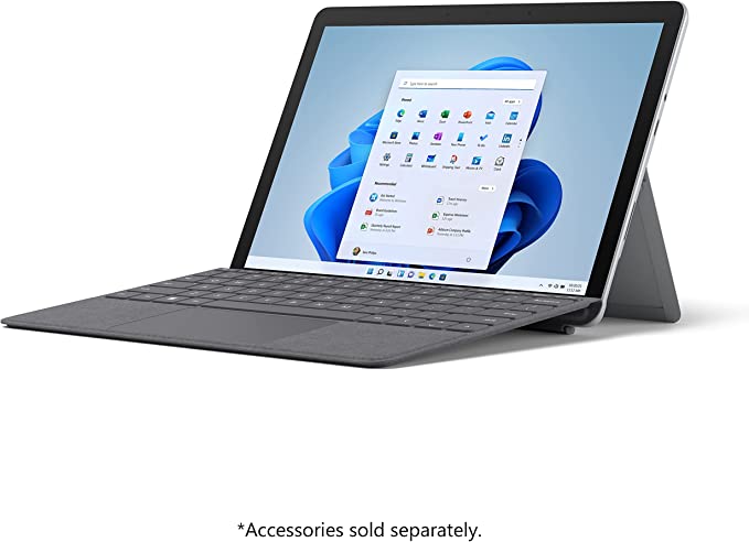 Surface Go 3 with Wi-Fi for Business - Windows 11 Pro - 4GB RAM, 64GB eMMC - Intel i3-10100Y - Platinum