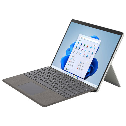 Surface Pro 8 with Wi-Fi for Business - Windows 11 Pro - 8GB RAM, 128GB SSD - Intel i5-1145G7- Platinum