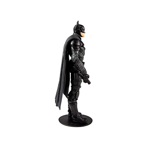 McFarlane Toys Batman: The Batman (Movie) 7" Action Figure with Accessories, Multicolor, 15076