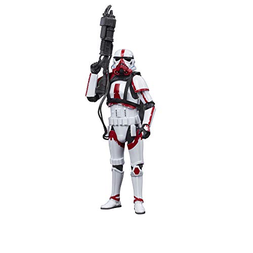 Star Wars The Black Series Incinerator Trooper Toy 6-Inch Scale The Mandalorian Collectible Action Figure, Toys for Kids Ages 4 and Up