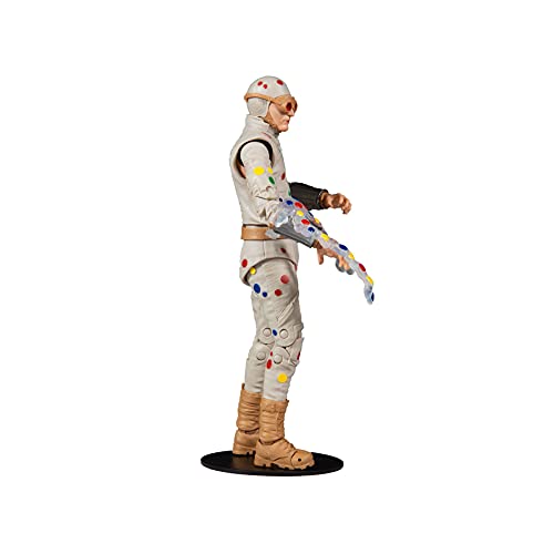 McFarlane Toys - DC Multiverse - Suicide Squad - Polka Dot Man 7 Inch Action Figure with Build-A-King Shark Pieces, Multicolor (Model Number: 15433)