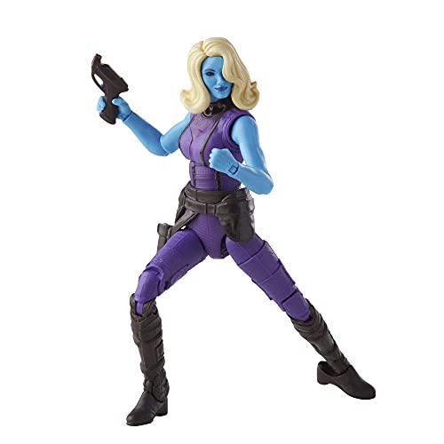 Hasbro Marvel Legends Series 6-inch Scale Action Figure Toy Heist Nebula, Premium Design, 1 Figure, 1 Accessory, and 2 Build-a-Figure Parts, F0334