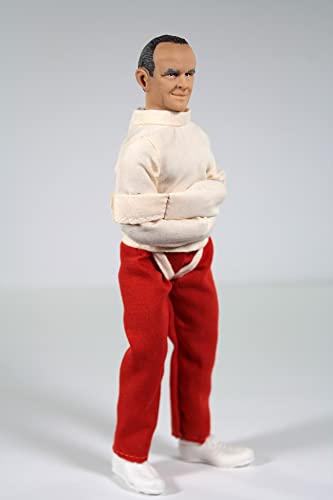 Mego Horror The Silence of The Lambs: Hannibal Lecter in Straight Jacket 8" Action Figure, Multicolor, Standard