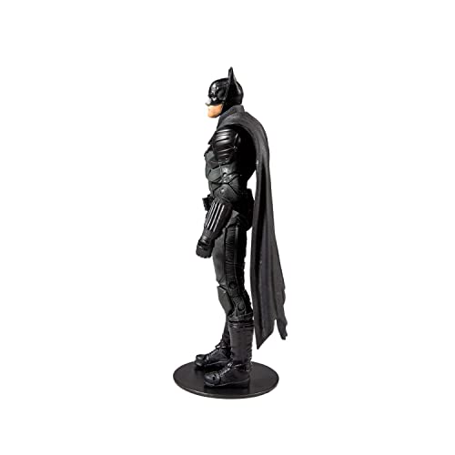 McFarlane Toys Batman: The Batman (Movie) 7" Action Figure with Accessories, Multicolor, 15076