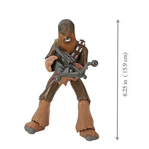 Hasbro Star Wars Galaxy of Adventures Star Wars: The Rise of Skywalker Chewbacca 5-Inch-Scale Action Figure Toy with Fun Action Move