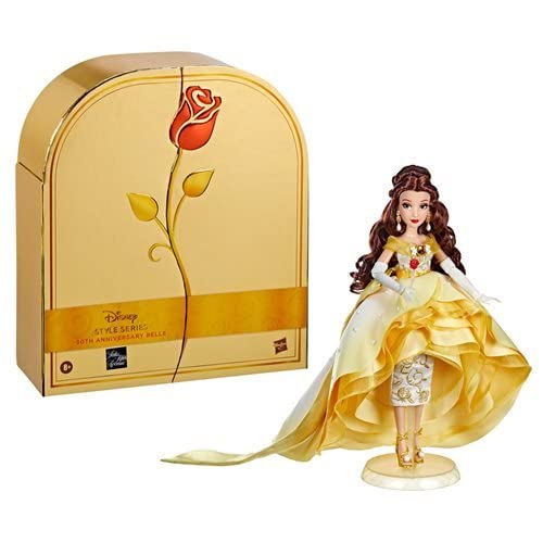 Beauty and the Beast Disney Style Series 30th Anniversary Belle Doll-Exclusive,11 inches