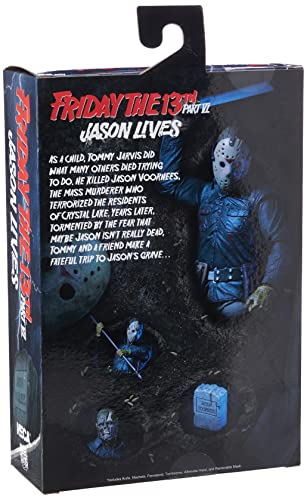 NECA Friday The 13Th Ultimate Part 6 Jason Action Figure (7-Inch Scale)