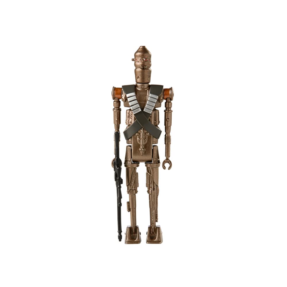 Star Wars Retro Collection IG-11 Toy 3.75-Inch-Scale The Mandalorian Collectible Action Figure with Accessories, Toys for Kids Ages 4 and Up