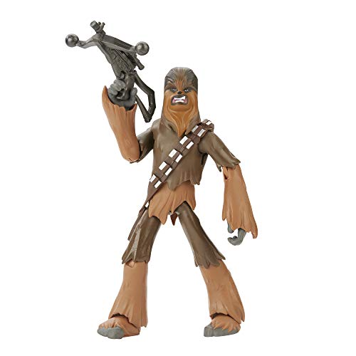 Hasbro Star Wars Galaxy of Adventures Star Wars: The Rise of Skywalker Chewbacca 5-Inch-Scale Action Figure Toy with Fun Action Move