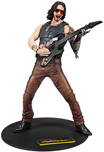McFarlane Toys Cyberpunk 2077 12-inch Scale Johnny Silverhand Deluxe Figure