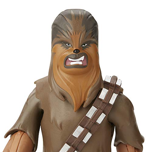 Hasbro Star Wars Galaxy of Adventures Star Wars: The Rise of Skywalker Chewbacca 5-Inch-Scale Action Figure Toy with Fun Action Move