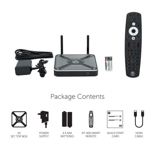 BuzzTV X5 TV Box - Android OS 11 - Amlogic 905x4-4GB DDR - 64GB eMMC