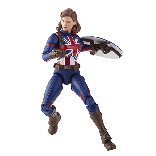 Hasbro Marvel Legends Series 6-inch Scale Action Figure Toy Marvel’s Captain Carter, Premium Design, 1 Figure, 1 Accessory, and 2 Build-a-Figure Parts, F0331