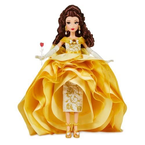 Beauty and the Beast Disney Style Series 30th Anniversary Belle Doll-Exclusive,11 inches