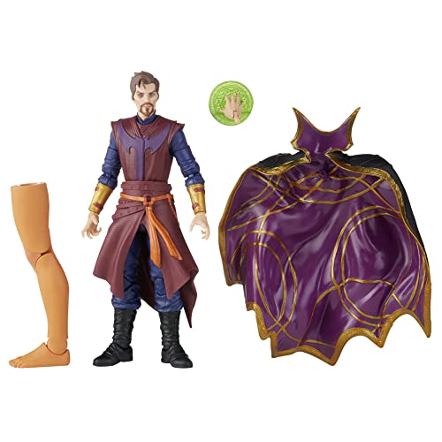 Hasbro Marvel Legends Series 6-inch Scale Action Figure Toy Doctor Strange Supreme, Premium Design, 1 Figure, 1 Accessory, and Build-a-Figure Part, F0333