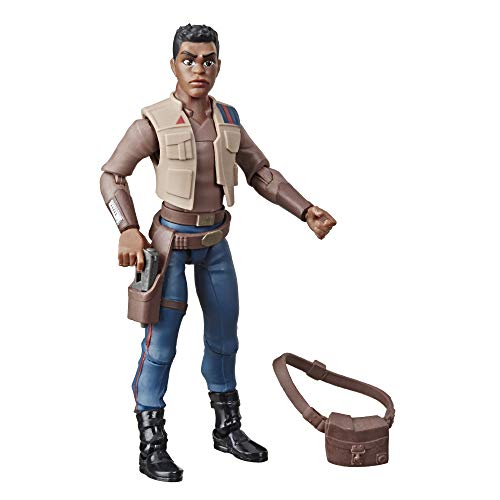 Star Wars Galaxy of Adventures Star Wars: The Rise of Skywalker Finn 5-Inch-Scale Action Figure Toy with Fun Blaster Action Movement