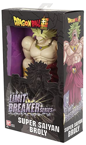 Dragon Ball Super – Super Saiyan Broly Limit Breaker 13” Figure, S1 Super Saiyan Broly, Series 1 (36236)