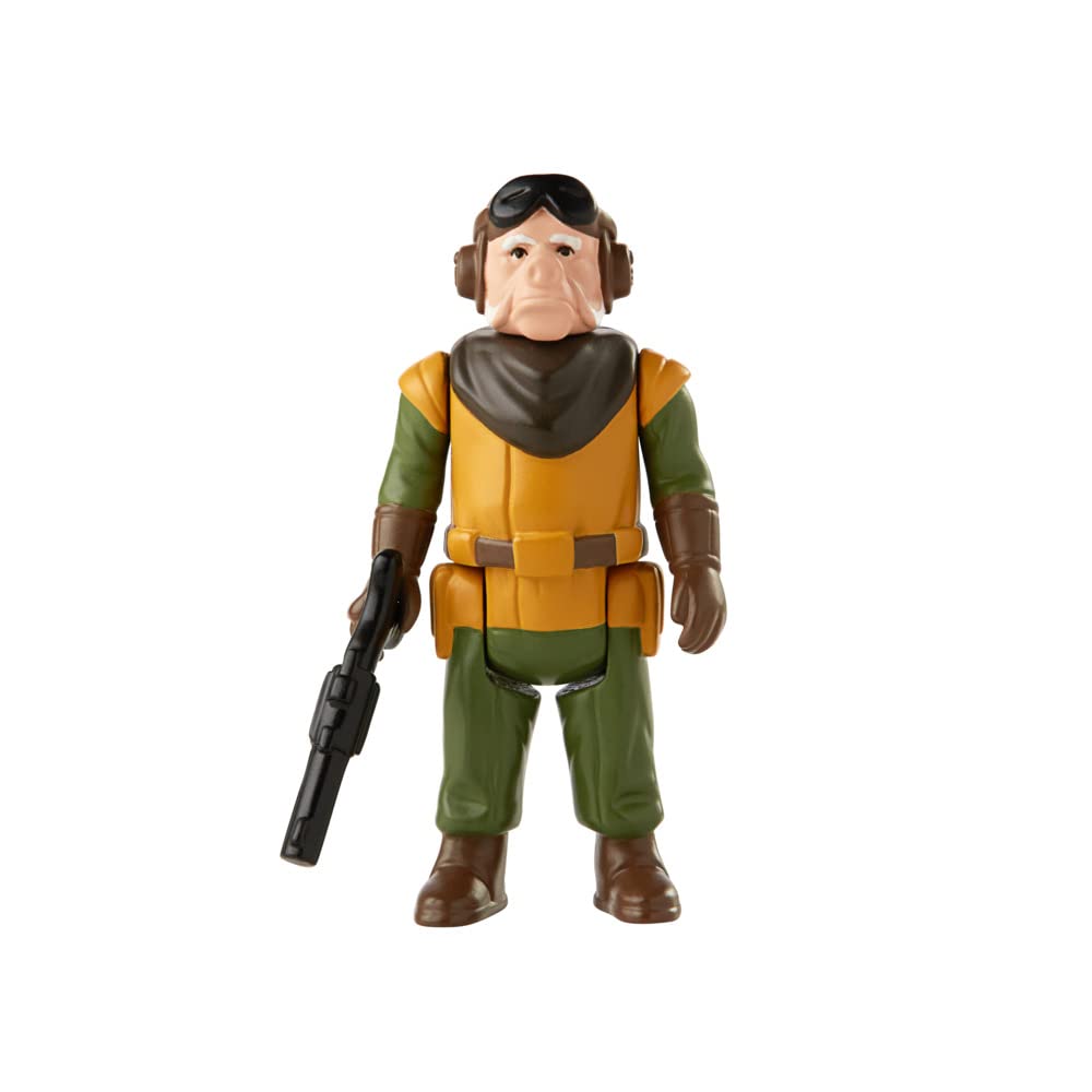 Star Wars Retro Collection Kuiil Toy 3.75-Inch-Scale The Mandalorian Collectible Action Figure with Accessories, Toys for Kids Ages 4 and Up