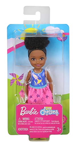 Barbie Club Chelsea Doll, 6-inch Brunette Doll with Space-Themed Graphic