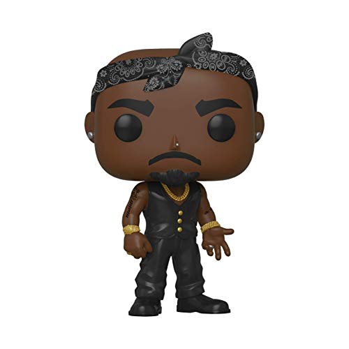 Funko 45432 POP! Rocks: Tupac - Vest with Bandana