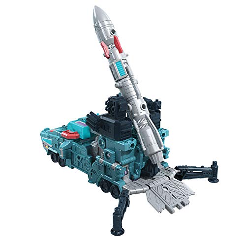 Transformers Toys Generations War for Cybertron: Earthrise Leader WFC-E23 Doubledealer Triple Changer Action Figure - Kids Ages 8 and Up, 7-inch