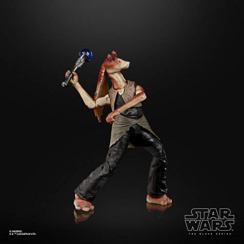 Star Wars The Black Series Jar Jar Binks 6-Inch-Scale Star Wars: The Phantom Menace Collectible Deluxe Action Figure, Kids Ages 4 and Up