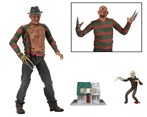 NECA 39889 Nightmare on Elm Street Ultimate Dream Warriors Freddy Action Figure (7" Scale)