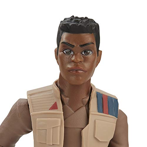 Star Wars Galaxy of Adventures Star Wars: The Rise of Skywalker Finn 5-Inch-Scale Action Figure Toy with Fun Blaster Action Movement