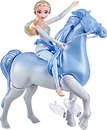 Disney's Frozen 2 Elsa and Swim and Walk Nokk, Toy for Kids, Frozen Dolls Inspired by Disney's Frozen 2