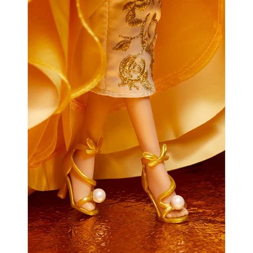 Beauty and the Beast Disney Style Series 30th Anniversary Belle Doll-Exclusive,11 inches