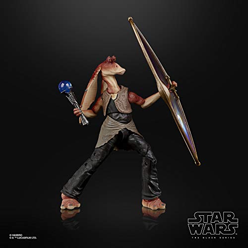 Star Wars The Black Series Jar Jar Binks 6-Inch-Scale Star Wars: The Phantom Menace Collectible Deluxe Action Figure, Kids Ages 4 and Up