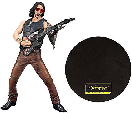 McFarlane Toys Cyberpunk 2077 12-inch Scale Johnny Silverhand Deluxe Figure