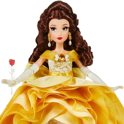 Beauty and the Beast Disney Style Series 30th Anniversary Belle Doll-Exclusive,11 inches