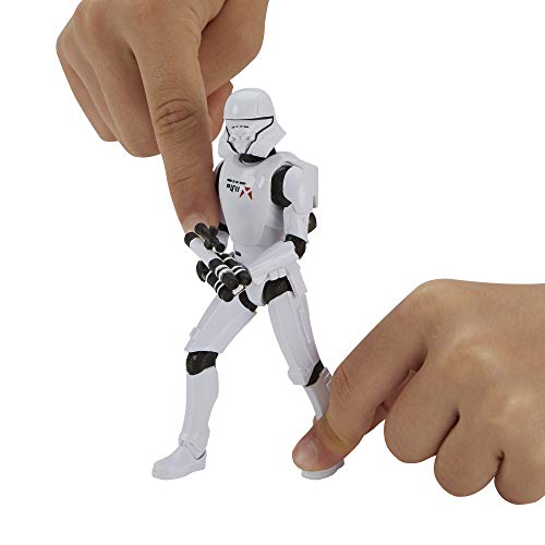 Hasbro Star Wars Galaxy of Adventures Star Wars: The Rise of Skywalker Jet Trooper 5-Inch-Scale Action Figure Toy with Fun Blaster Action Movement