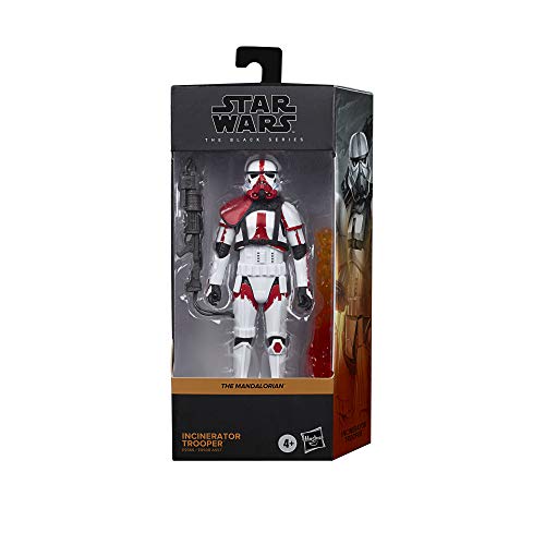 Star Wars The Black Series Incinerator Trooper Toy 6-Inch Scale The Mandalorian Collectible Action Figure, Toys for Kids Ages 4 and Up