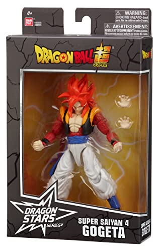 Bandai America - Dragonball Super Dragon Stars Super Saiyan 4 Gogeta 6.5 Action Figure