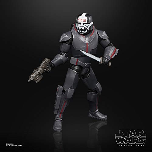 Hasbro Star Wars The Black Series Wrecker 6-Inch-Scale Star Wars: The Bad Batch Collectible Deluxe Action Figure, Toys for Kids Ages 4 and Up, F0630