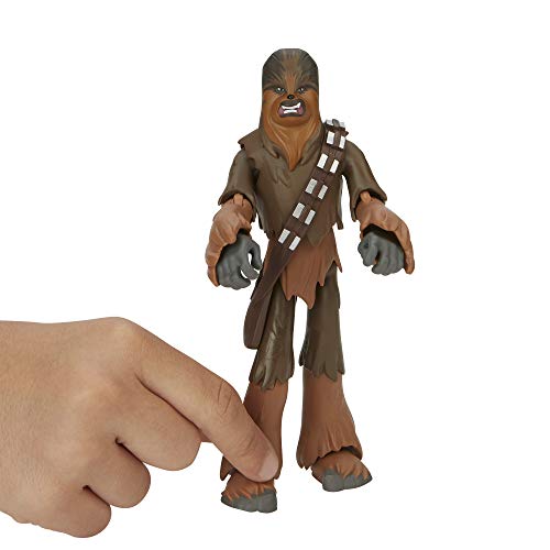Hasbro Star Wars Galaxy of Adventures Star Wars: The Rise of Skywalker Chewbacca 5-Inch-Scale Action Figure Toy with Fun Action Move