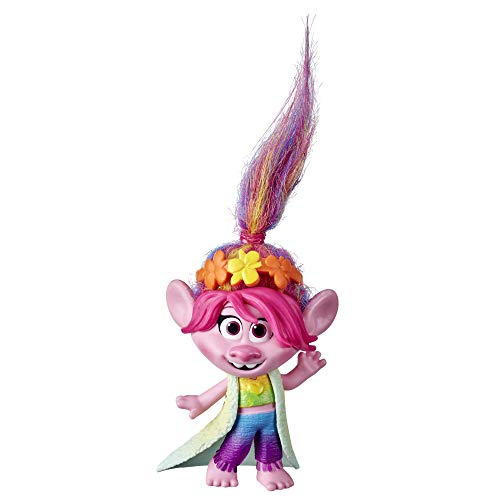 Trolls DreamWorks World Tour Grand Finale Poppy, Collectible Doll with Headband Accessory, Toy Figure Inspired by The Movie, Kids 4 and Up