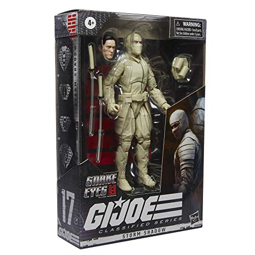G.I. Joe Classified Series Snake Eyes: G.I. Joe Origins Storm Shadow Action Figure 17, Premium 6-Inch Scale Toy with Custom Package Art
