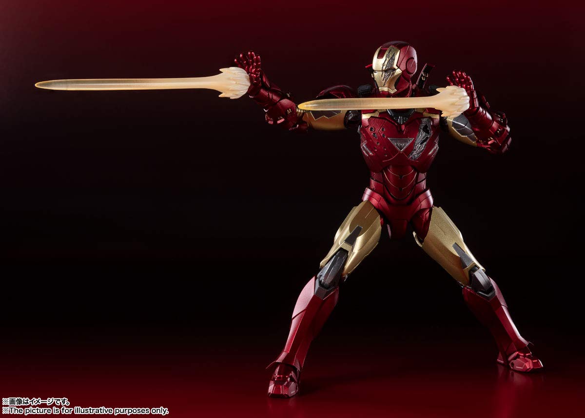 Tamashii Nations - Iron Man Mark 6 -<Battle of New York> Edition Avengers, Bandai Spirits S.H.Figuarts Action Figure