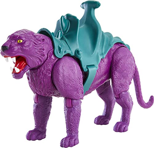 Masters of the Universe Origins Toys, MOTU Panthor Action Figure, Panther-Like Beast, Animal Character Collectible