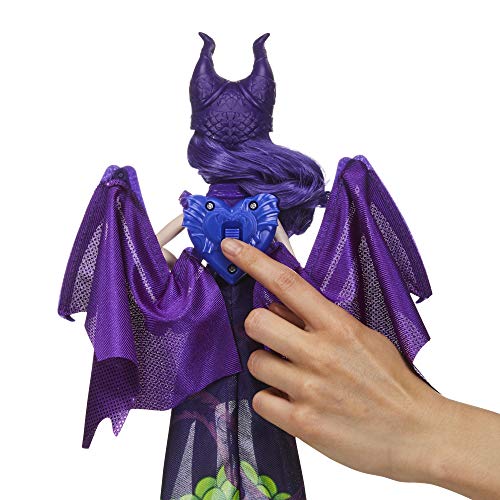 Hasbro Disney Descendants Dragon Queen Mal, Fashion Doll Transforms to Winged Dragon