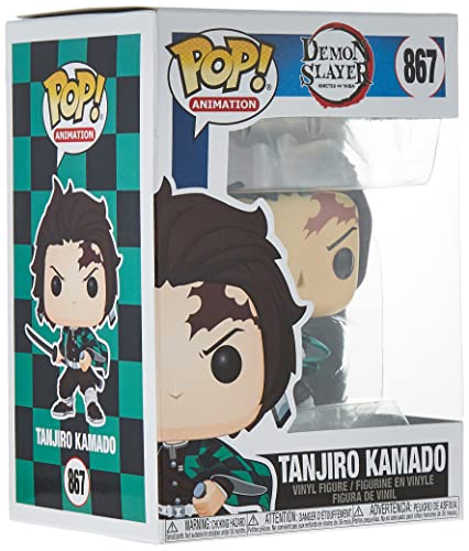 Funko Pop! Animation: Demon Slayer - Tanjiro Kamado, Multicolor, Extra Large