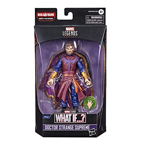 Hasbro Marvel Legends Series 6-inch Scale Action Figure Toy Doctor Strange Supreme, Premium Design, 1 Figure, 1 Accessory, and Build-a-Figure Part, F0333