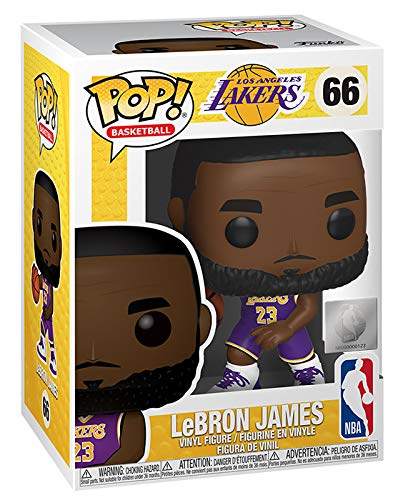 NBA Stars: Lakers - Lebron James (Purple) Pop Figure