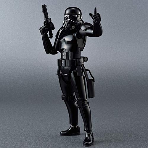 Bandai Hobby B07DHRMPBY Star Wars Character Line Shadow Stormtrooper "Star Wars" 1/12, Black