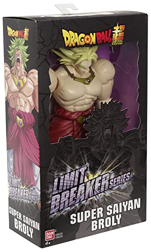 Dragon Ball Super – Super Saiyan Broly Limit Breaker 13” Figure, S1 Super Saiyan Broly, Series 1 (36236)