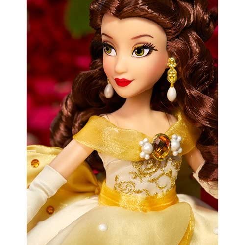 Beauty and the Beast Disney Style Series 30th Anniversary Belle Doll-Exclusive,11 inches