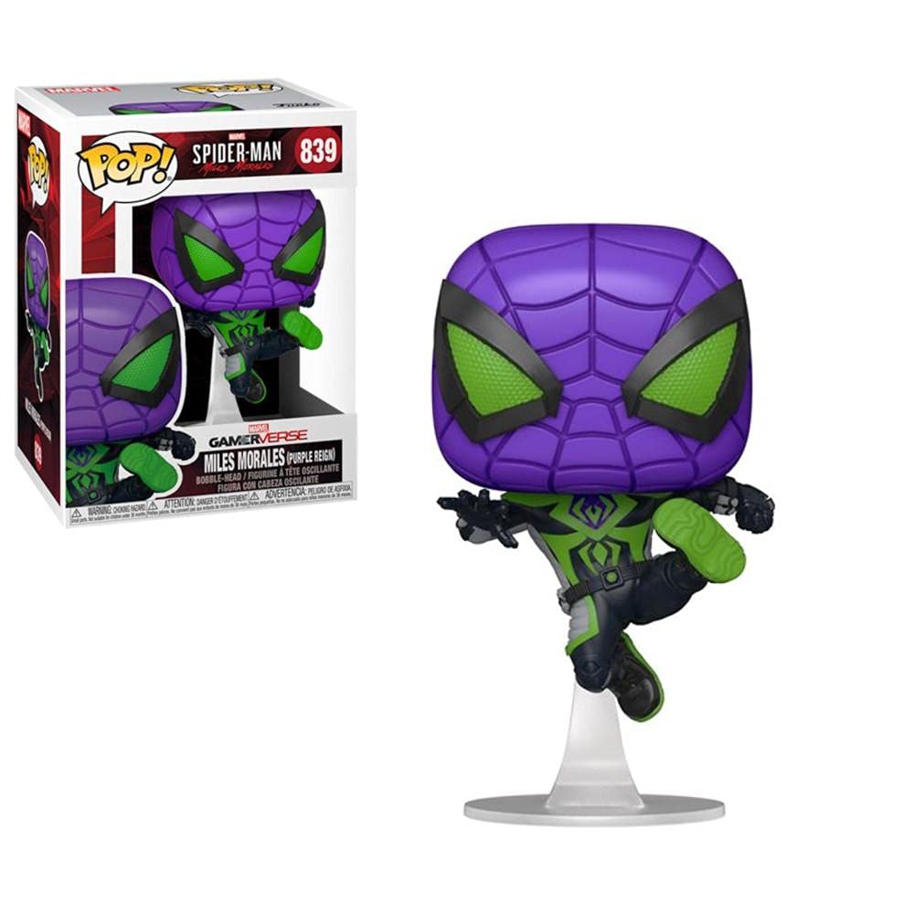 Funko Pop! Games: Miles Morales - Miles Purple Rain Suit